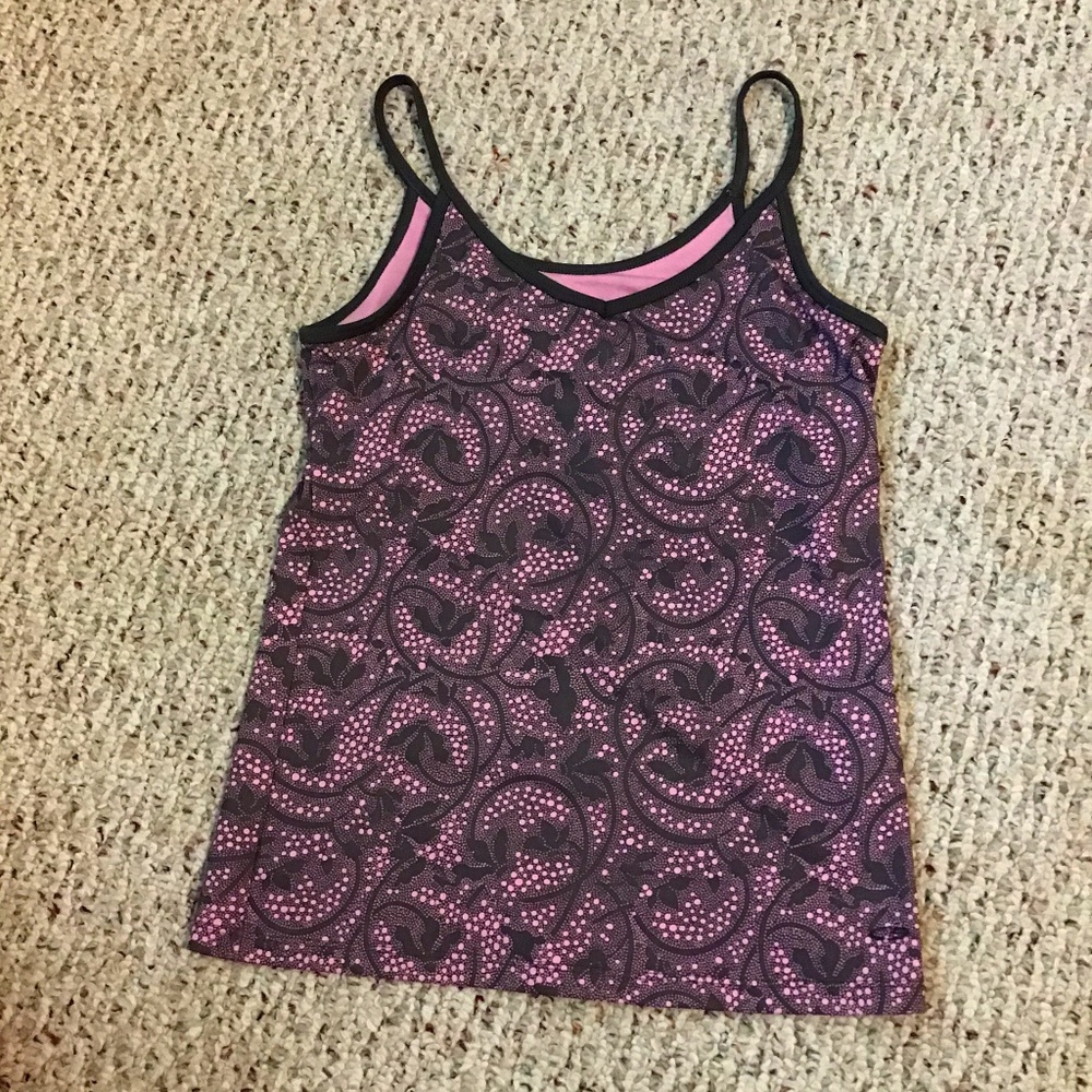 Champion pink and grey athletic tank top ( size M)